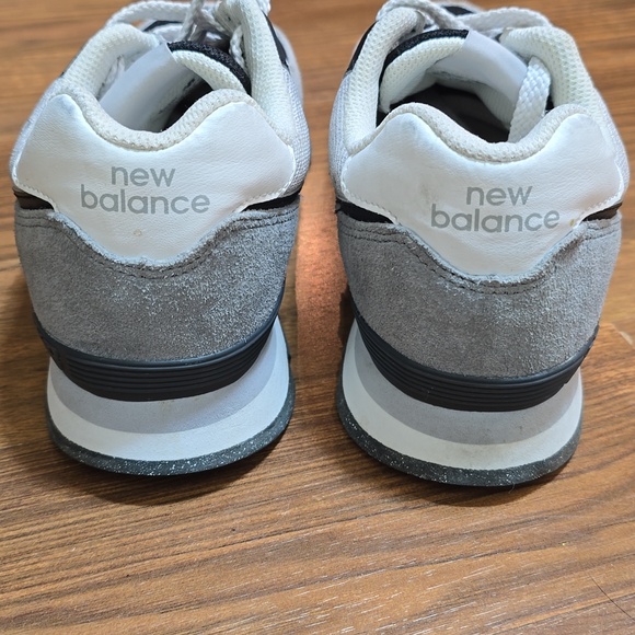 New Balance 574 Big Kid Blacktop White - Picture 4 of 10